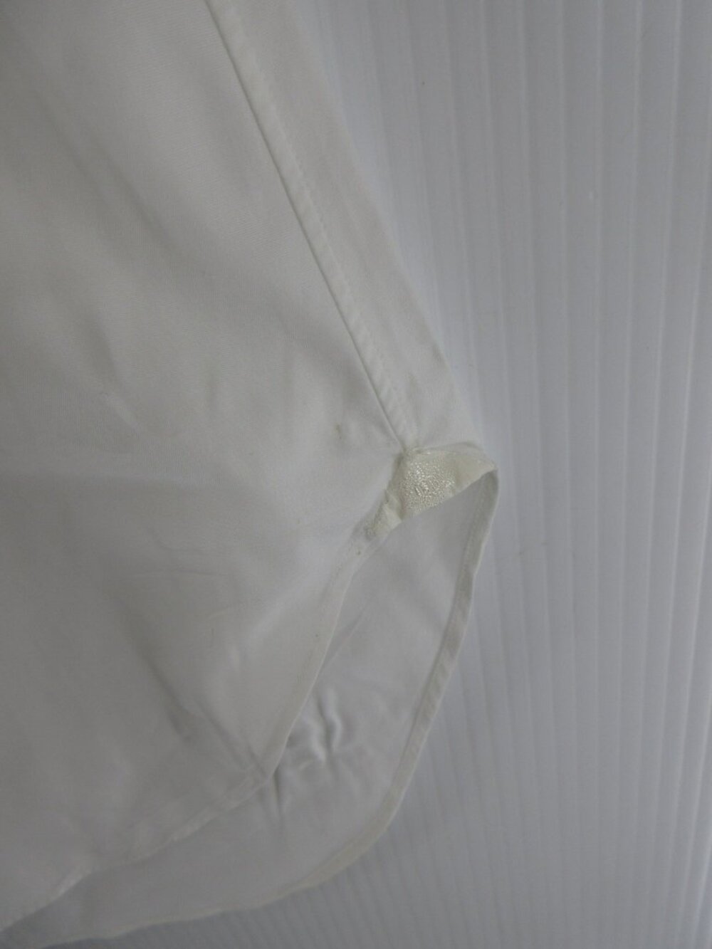 Luigi Borrelli Shirt 17.5 Button Up Dress Shirt Quiet Luxury Italy - Picture 4 of 12